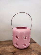 Pink Stars Candle Lantern Home Decoration/ Wedding/Celebrate Decor 