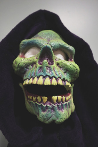Hooded skull grim reaper king - skull,