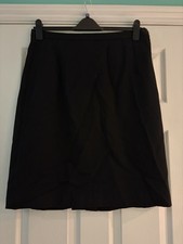 Black 100% Worsted Wool
