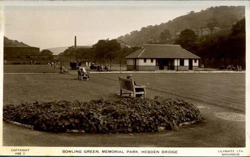 Hebden bridge bowling green - bridge,