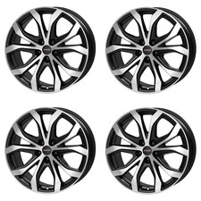 4 Alutec W10 X wheels 8.0Jx18