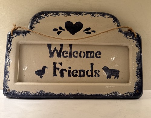Vtg cottagecore heart welcome - vtg,