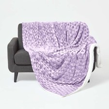 Velvet Throw Over Sofa