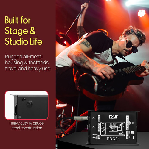 Passive audio box with - passive,