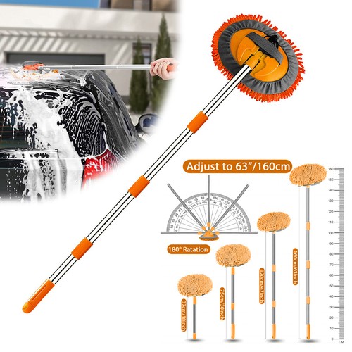 Car wash brush - wash, telescopic