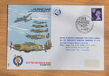FDC Flown In Hurricane LF363