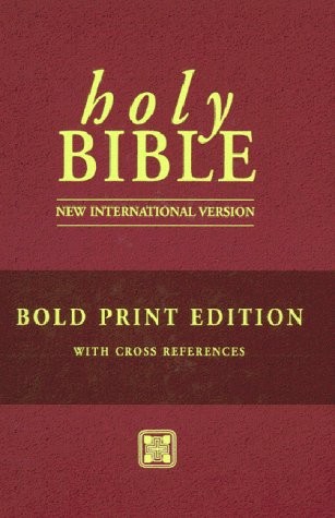 Niv bible with cross - niv, bible: