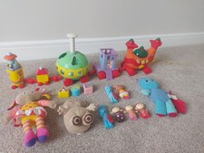 CBeebies in the Night Garden Ninky Nonk Musical Pull-Along Toy Figures Bundle