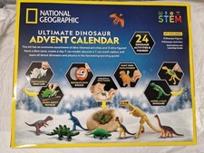 NATIONAL GEOGRAPHIC BNIB Ultimate Dinosaur Advent Calendar One Size CG D14