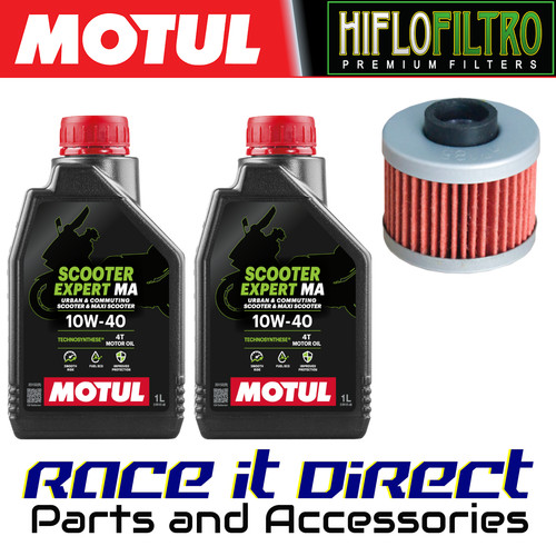 Oil and filter for - for, 125