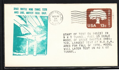 Space shuttle wind tunnel test - shuttle,