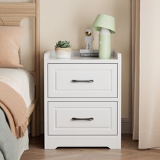 White Nightstand 2/3 Drawers