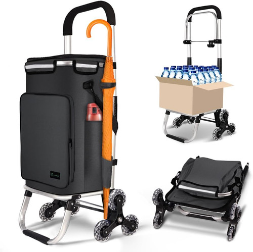 Foldable aluminium shopping - foldable,