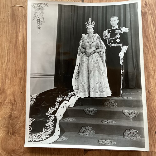 1953 press photo queen - photo,