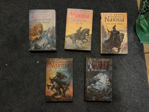 Chronicles narnia 5 books - chronicles,