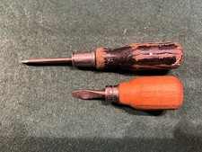 Vintage Stanley No80 screwdriver and other screwdriver made in USA