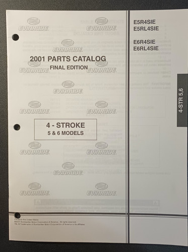 Brp evinrude 5001661 2001 6 - 5,,