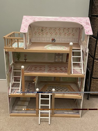 Dolls house redecorated - redecorated, as