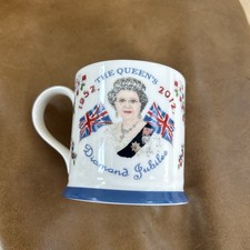 Cath Kidston Queen Elizabeth II Queen's Diamond Jubilee Commemorative Mug 