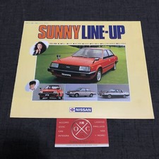 Vintage Nissan Sunny Brochure