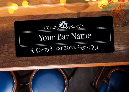 Personalised posh themed - personalised, bar