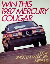 224692) Mercury Cougar Topaz -
