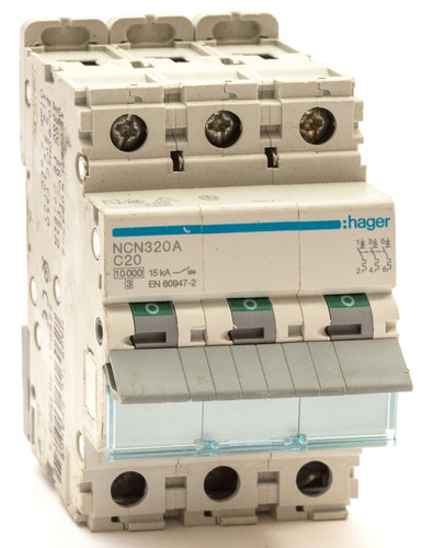 Hager ncn320a mcb - hager, c20
