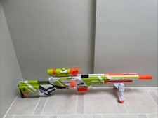 NERF Longstrike Modulus Toy Blaster modded spring and removable stock