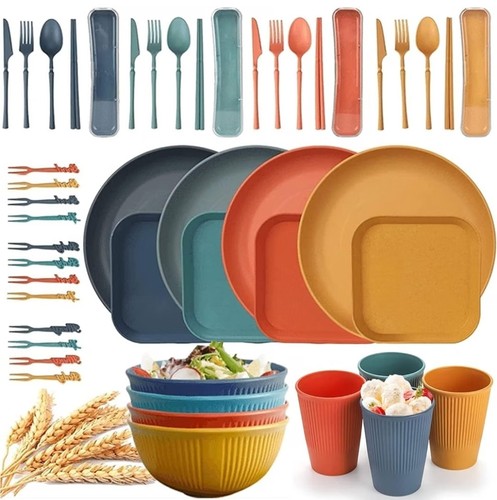 48pcs unbreakable dinnerware - 48pcs,