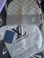 Louis Vuitton Grey LV Beanie One Size with Tags and Dustbag