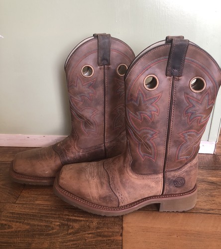 Double mens boots size d - mens,
