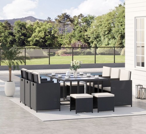 Rattan dining set garden - dining,