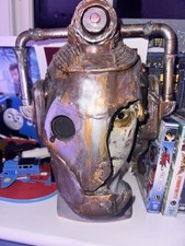 Doctor Who Ashas Series 12 Cyberman Silver Full Size Head Helmet Replica Prop
