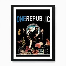 One Republic 6 Art Print Framed Wall Art Poster Canvas Print Picture