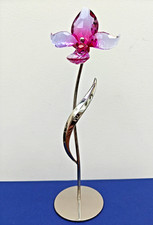 Swarovski Crystal Dorora Fuchsia Rain Flower 681542 A9601 - Excellent Condition