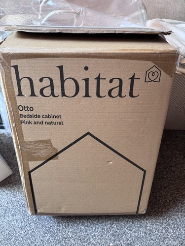 Habitat otto bedside - habitat, cabinet