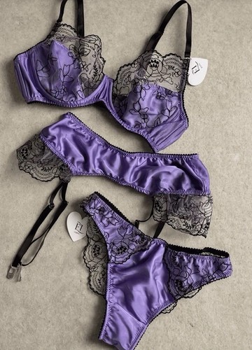 Lavender handmade lingerie