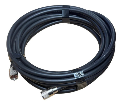 Rg213 cable with pl259 - with, plugs