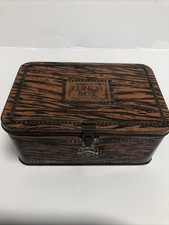 Vintage Lunch Box Biscuit Tin