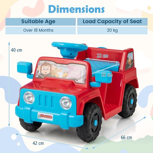 Ride car kids riding - 6v,