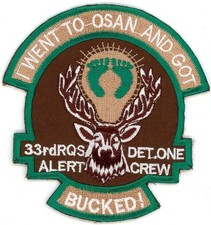 US Air Force Patch:  33rd