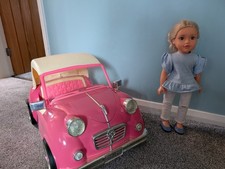 Our Generation Retro Car And doll