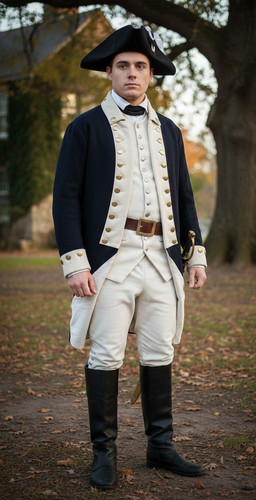 Mens revolutionary war costume - mens,