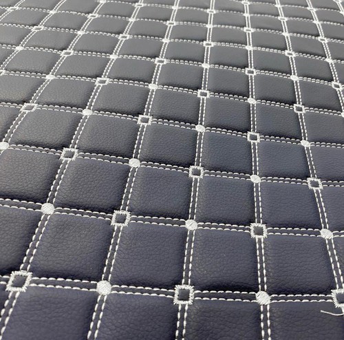 Double thread quilted faux - double,