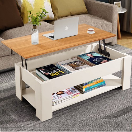 Wooden coffee table with - coffee,