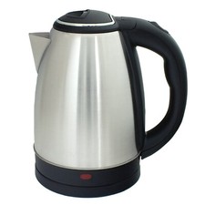 Electric Kettle Cordless Stainless Steel Jug 1500W 1.8L Boil Dry Protection (DE)