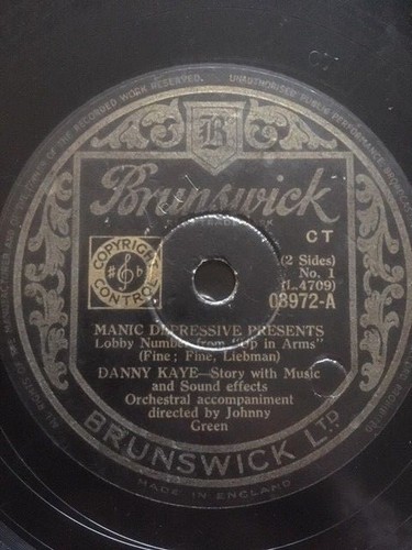 1948 danny kaye 78rpm - kaye,