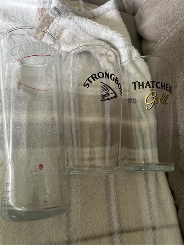 Joblot pint glasses - of,