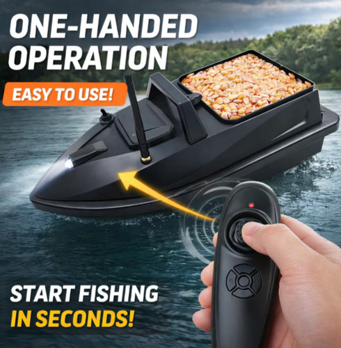 Mini bait boat for carp - bait,