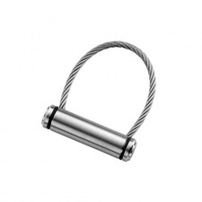 LINKS OF LONDON Men's McLaren Stainless Steel Cylinder Keyring NEW RRP125